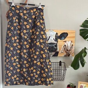 Vintage Midi Skirt